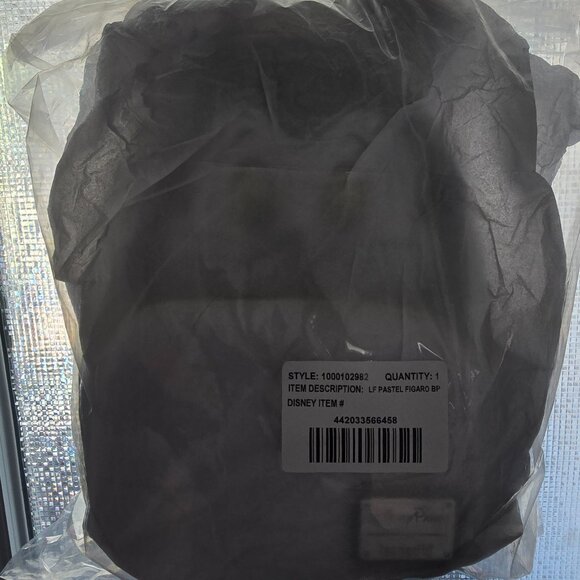 New Loungefly Figaro Pinnochio Cat Disney Chenille Pastel - Picture 4 of 4